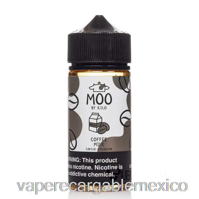Vape Recargable Café Con Leche - E-líquidos Moo - 100ml 6mg